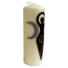 Brown Goddess - Large Pillar Candle