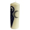 Dark Blue Goddess - Large Pillar Candle