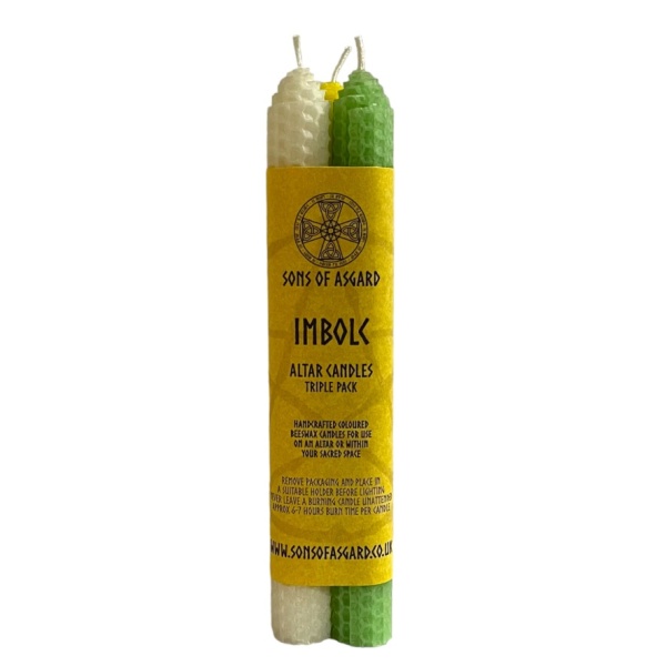Imbolc - Triple Altar Candle Pack