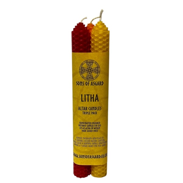 Litha - Triple Altar Candle Pack