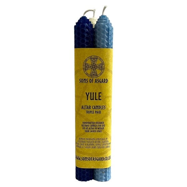 Yule - Triple Altar Candle Pack