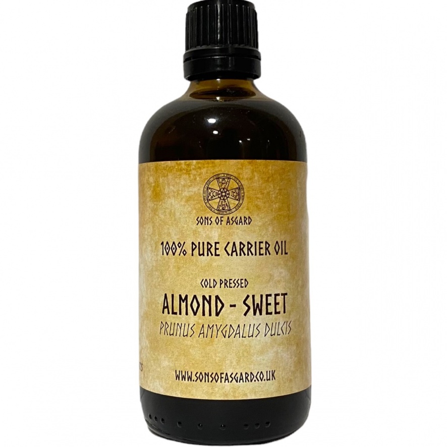 Almond - Sweet - Carrier Oil 100ml - Sons Of Asgard