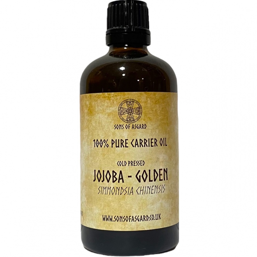 Jojoba - Golden - Carrier Oil - 100ml - Sons of Asgard